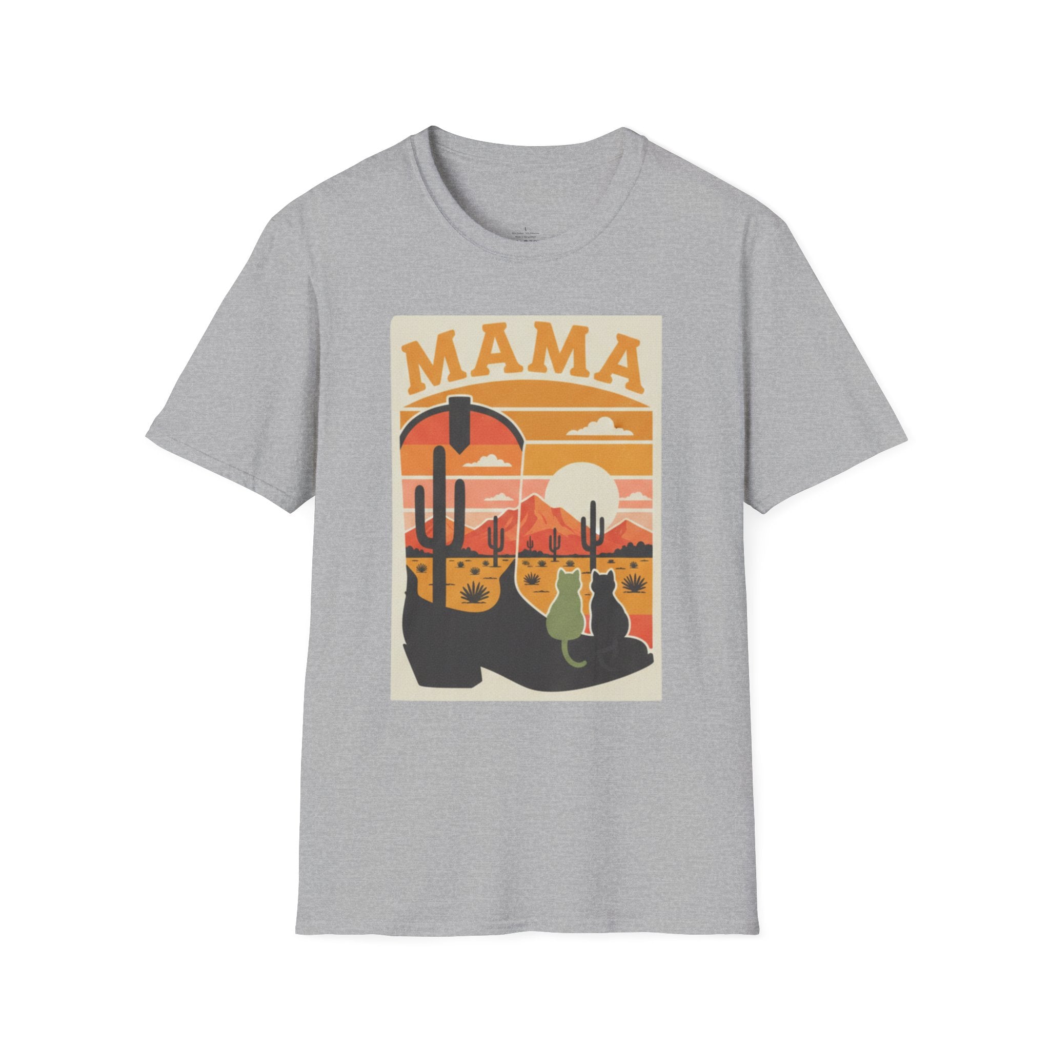 MOM Desert Cat MAMA T-Shirt