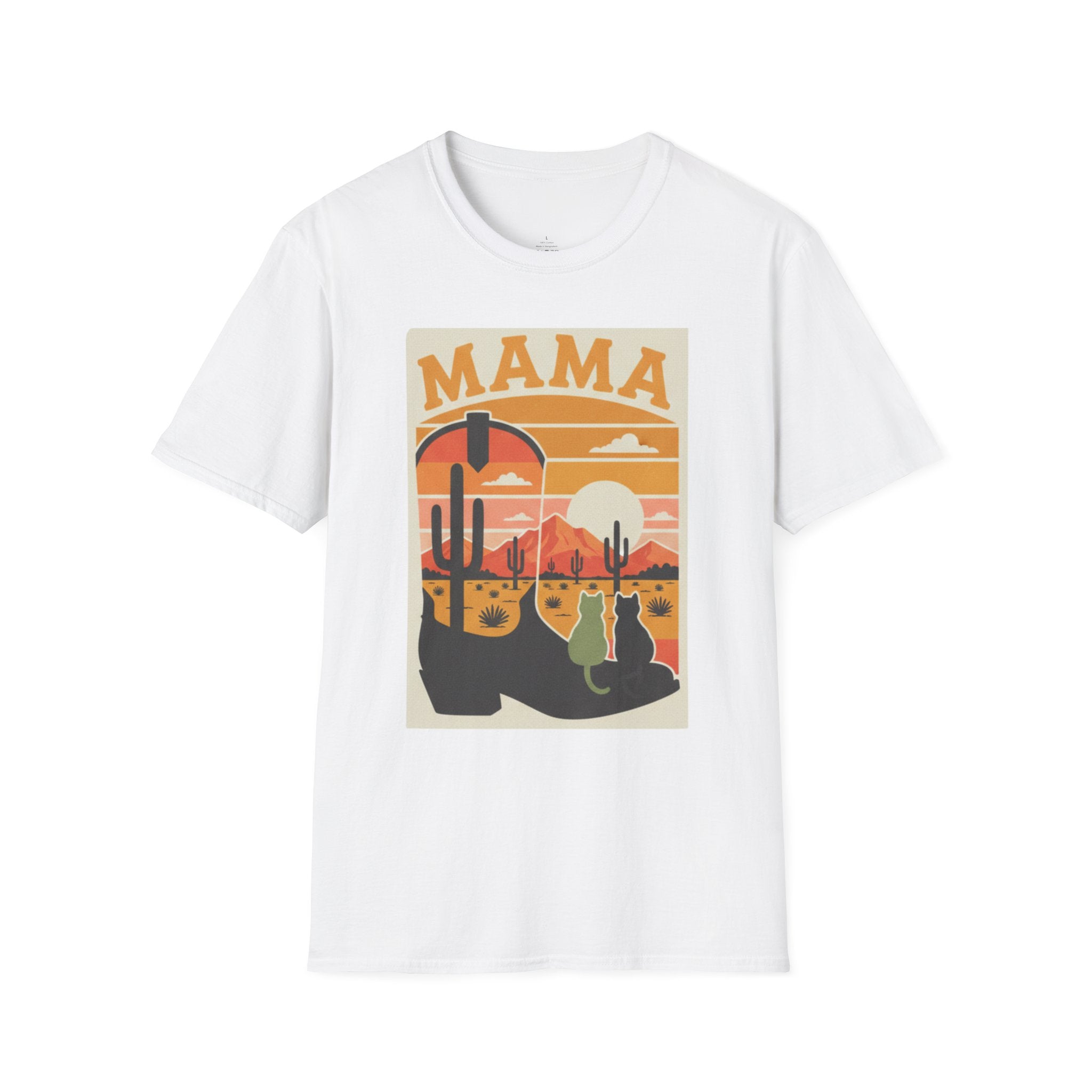 MOM Desert Cat MAMA T-Shirt