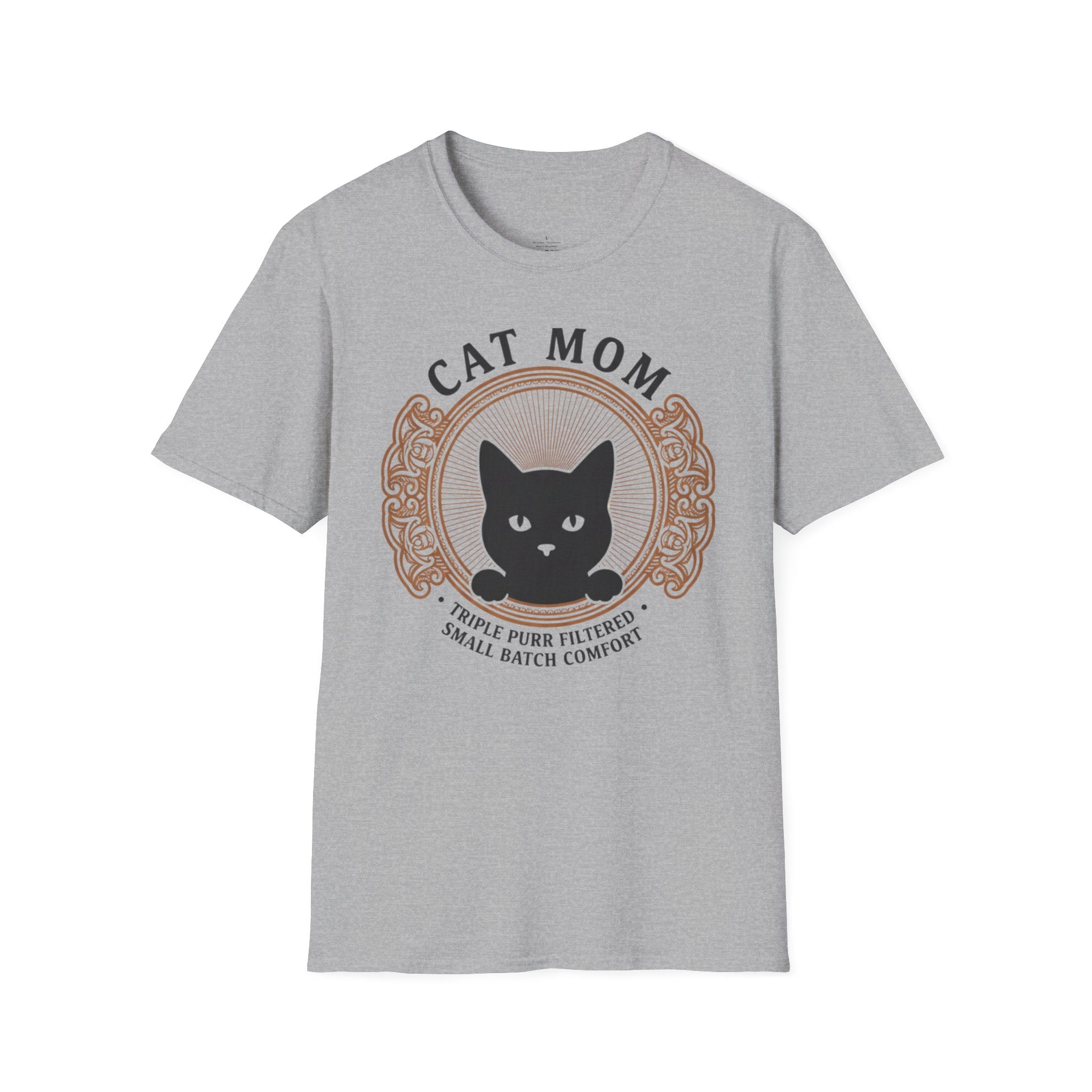 MOM Cat Mom Triple Purr Filtered T-Shirt
