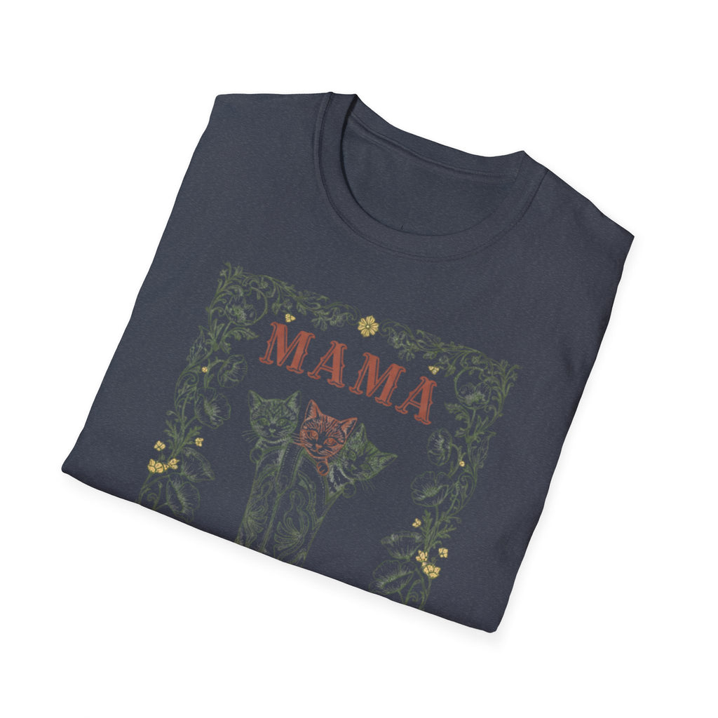 MOM Wild West Whiskers 100% Pure Heart MAMA T-Shirt