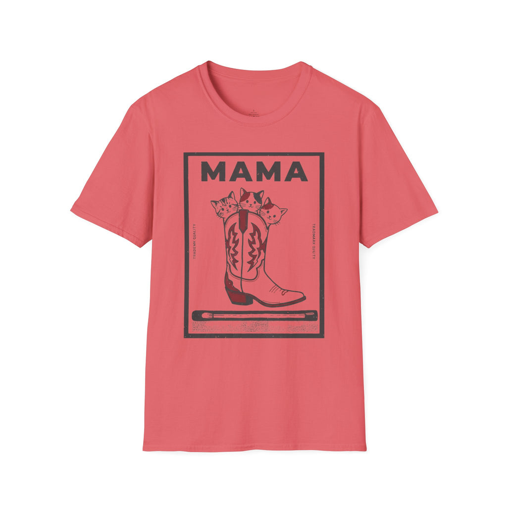 MOM Wild West Whiskers MAMA T-Shirt