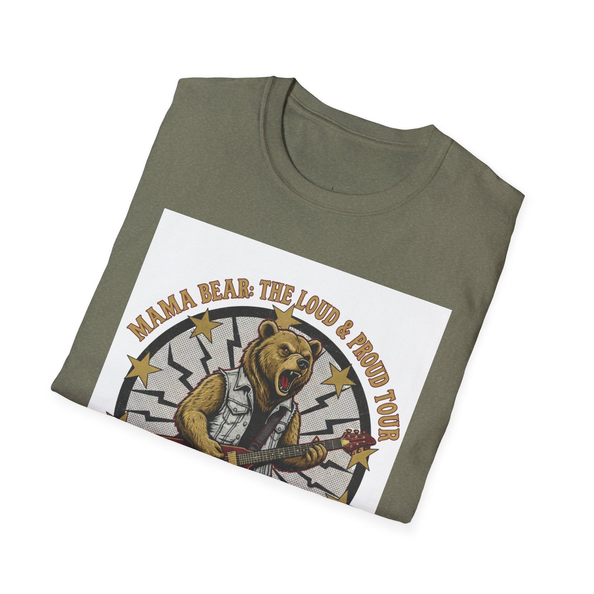 MOM MAMA Bear Loud Proud Tour TShirt