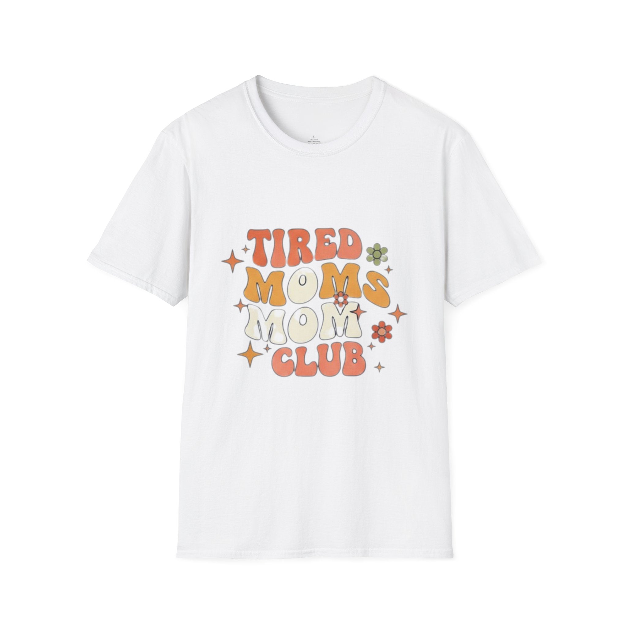 MOM Tired Moms Mom Club T-Shirt