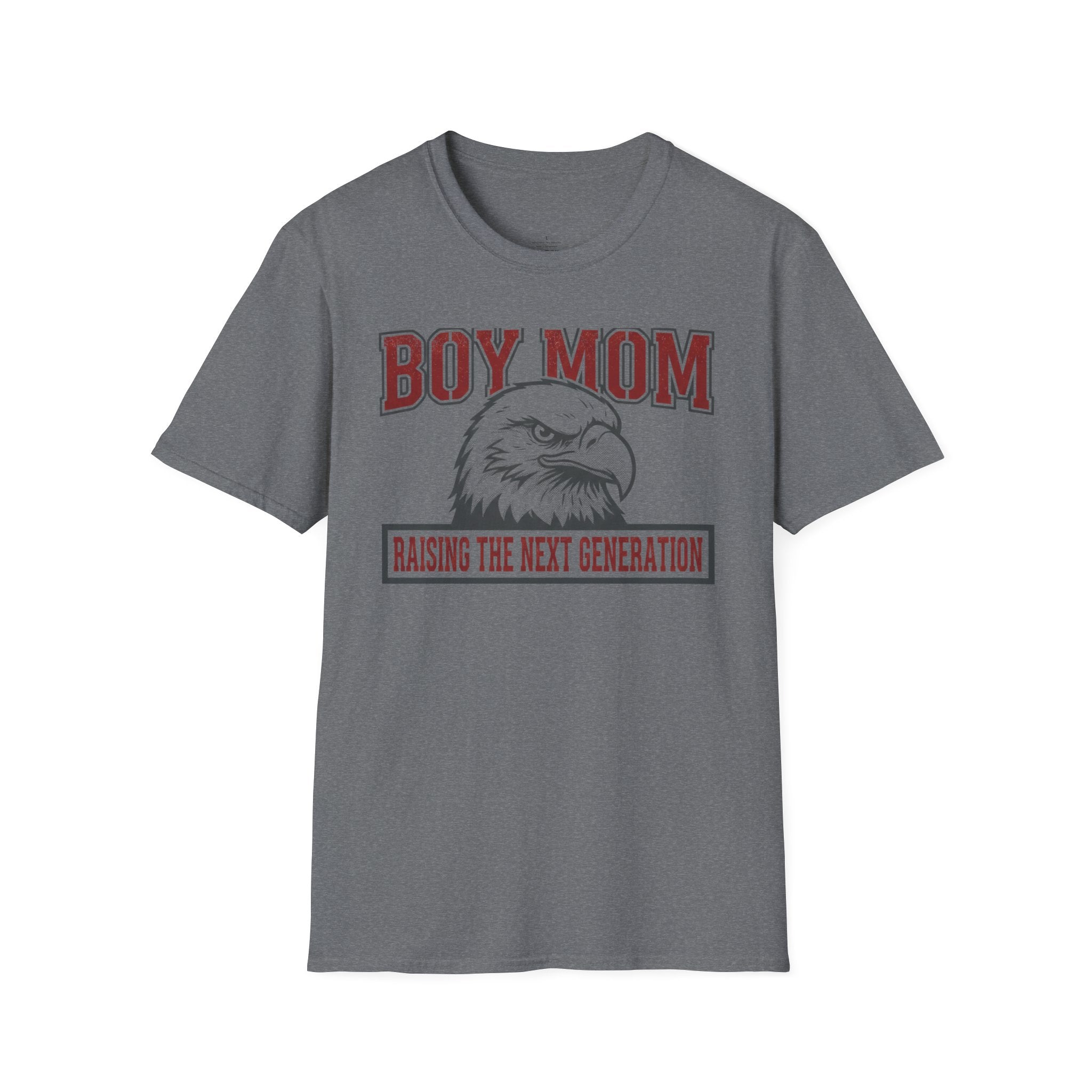 MOM Boy Mom Raising The Next Generation T-Shirt