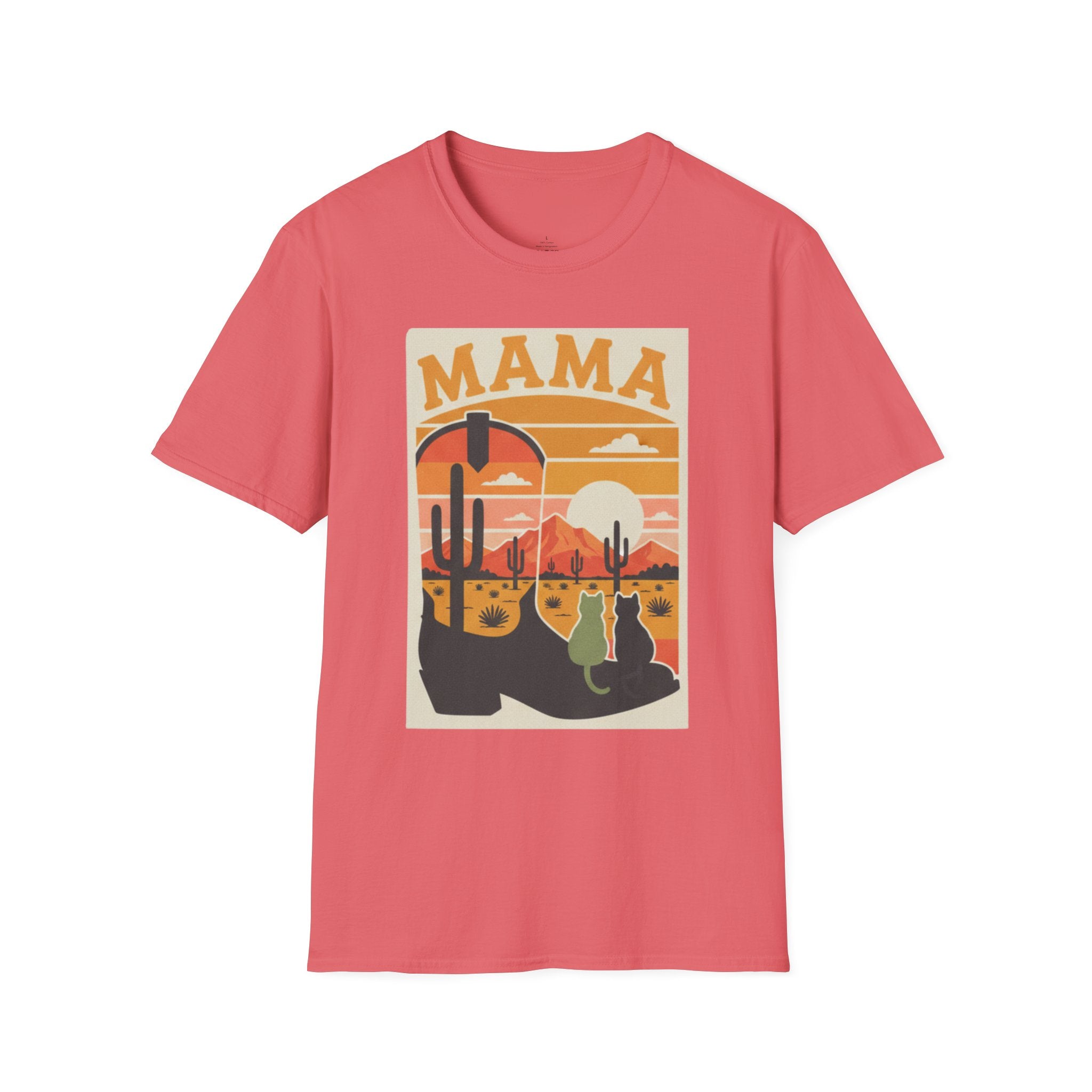 MOM Desert Cat MAMA T-Shirt