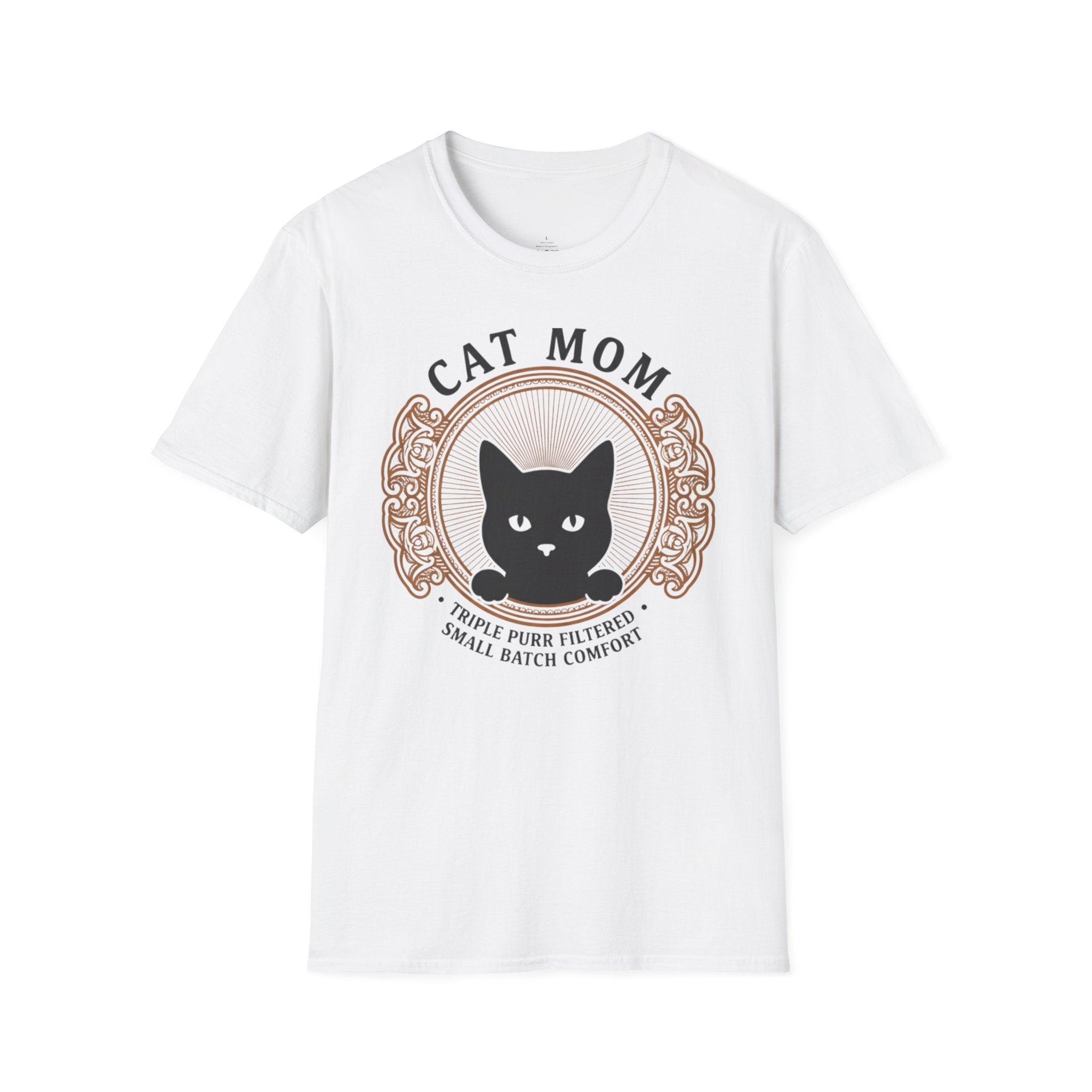 MOM Cat Mom Triple Purr Filtered T-Shirt