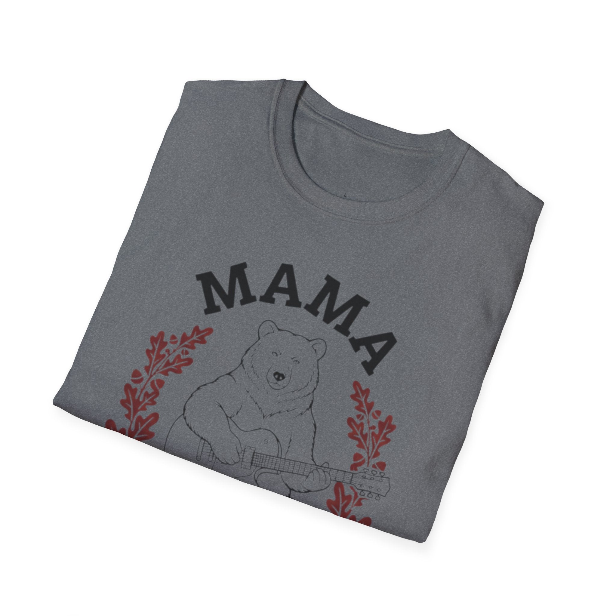 MOM MAMA Bear Guitarist Legendary Heart T-Shirt