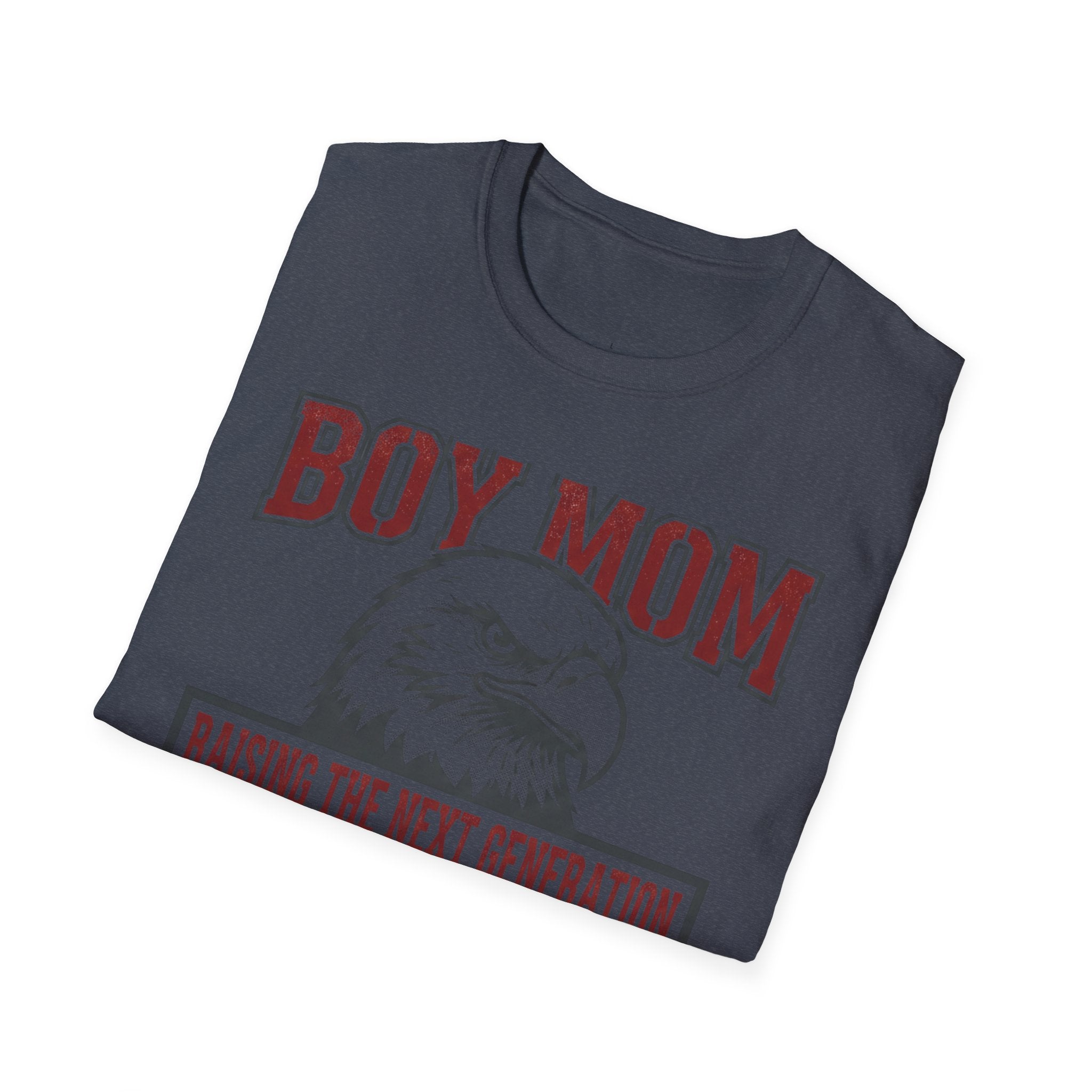 MOM Boy Mom Raising The Next Generation T-Shirt