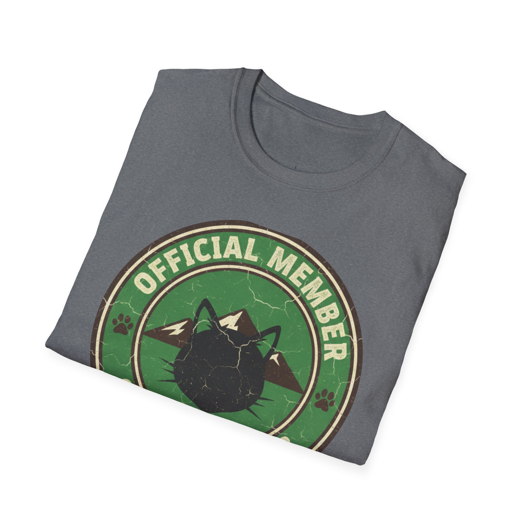 MOM Official Member Cat Mom Club T-Shirt