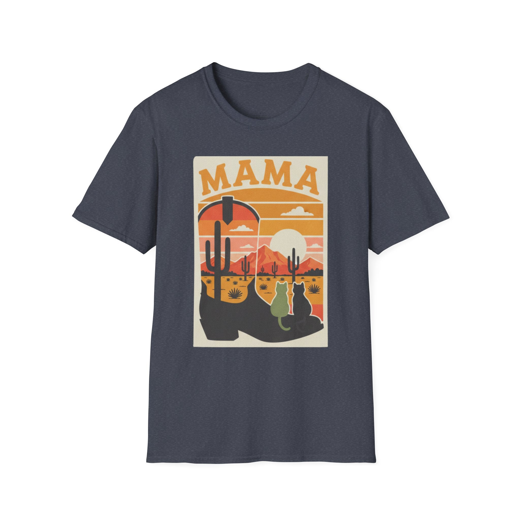 MOM Desert Cat MAMA T-Shirt