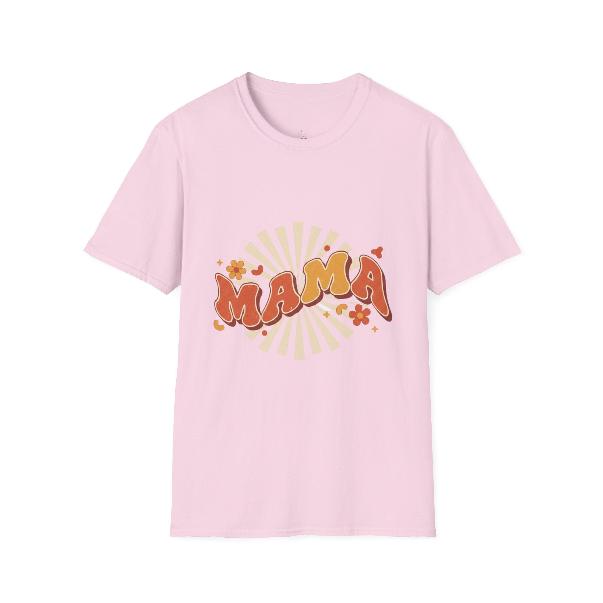 MOM MAMA Retro Sunburst T-Shirt